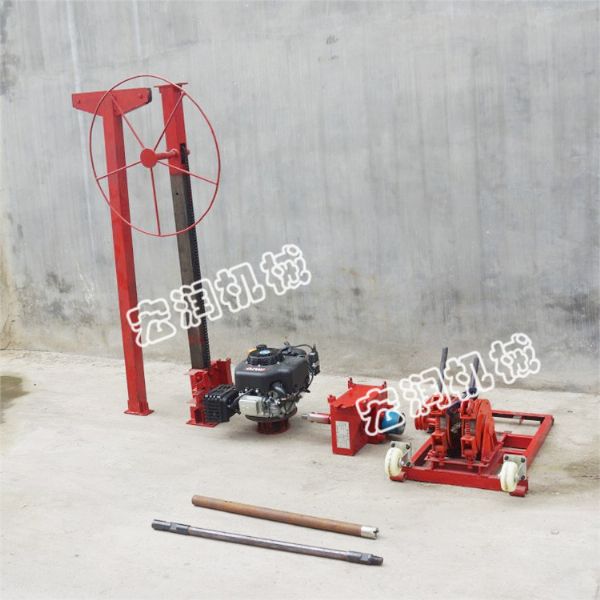 廠家生產(chǎn)汽油取芯機(jī)，戶外取芯勘探鉆機(jī)